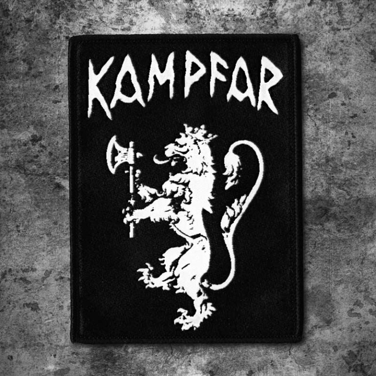 Kampfar-Lion_Aufnäher_Patch