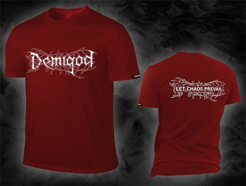 Demigod - let chaos prevail / logo Shirt