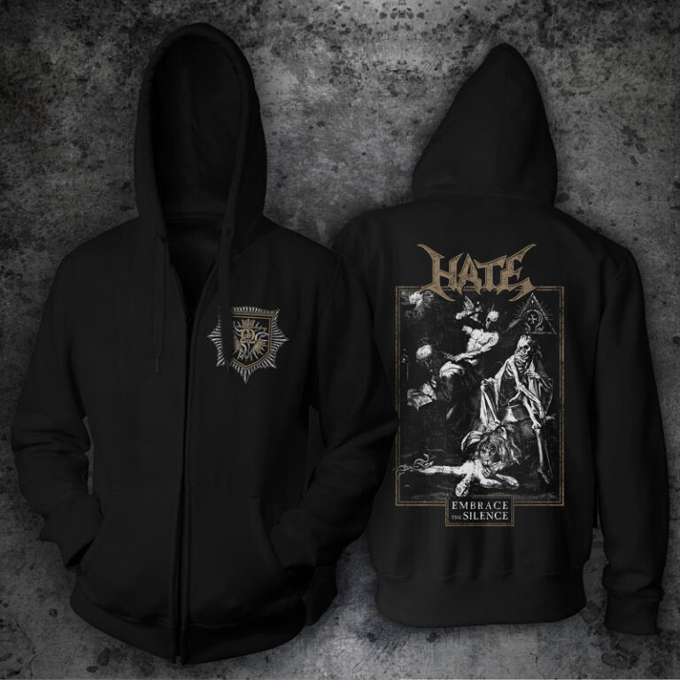 Hate_embrace-the-silence_hooded-Zipper